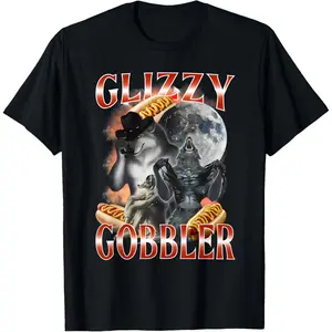 Funny Glizzy Gobbler Meme Hilarious Hot Dog Glizzy Lovers T-Shirt