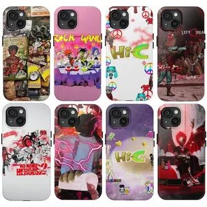 8 Styles Hi-C Rapper Phone Case, Underground Rapper Merch Phone Case Cover For iPhone 16 15 14 13 12 11 X SE & Samsung S25 S24 S23 S22 S21 Gifts For Fans Men Women