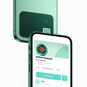Dot. Thin 2.0 - Digital Business Card - Link Tap Card NFC Chip - Choose Color