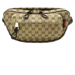 Pre-owned GUCCI canvas Crossbody Bags GG Sling Bag Brown Monogram