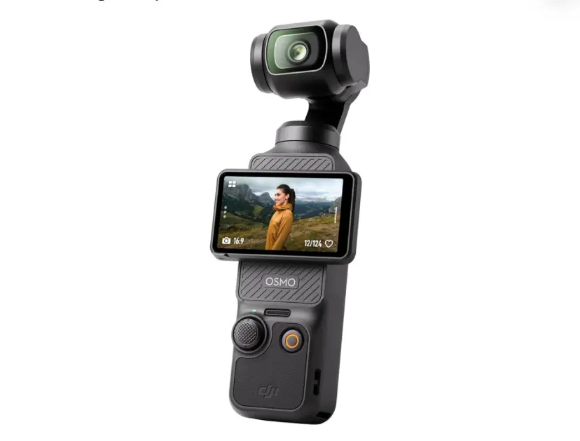DJI Osmo Pocket 3, Vlogging Cameras with 1'' CMOS & 4K/120fps Vlog Camera, 3-Axis Stabilization, Fast Focusing, Face/Object Tracking, Digital Vlogging Camera for YouTube