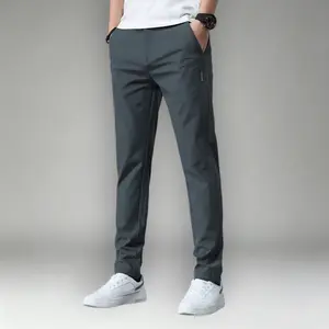 Men's Solid Loose Minimalist Relaxed Sweatpants,Versatile Year-Round Sports Trousers, Ideal for Autumn-Winter Sweats,solid fashion sweatpants,fashionable jogger sweatpants,casual sport sweatpants,gray sweatpants season,loose casual sweatpants
