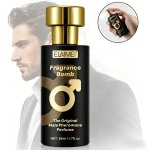 ELAIMEI Men's Charisma Perfume: Long-lasting fragrance that unleashes your masculine charm and exudes a powerful allure, boosting your presence and helping you be your most confident self. Men's perfume, 50ml