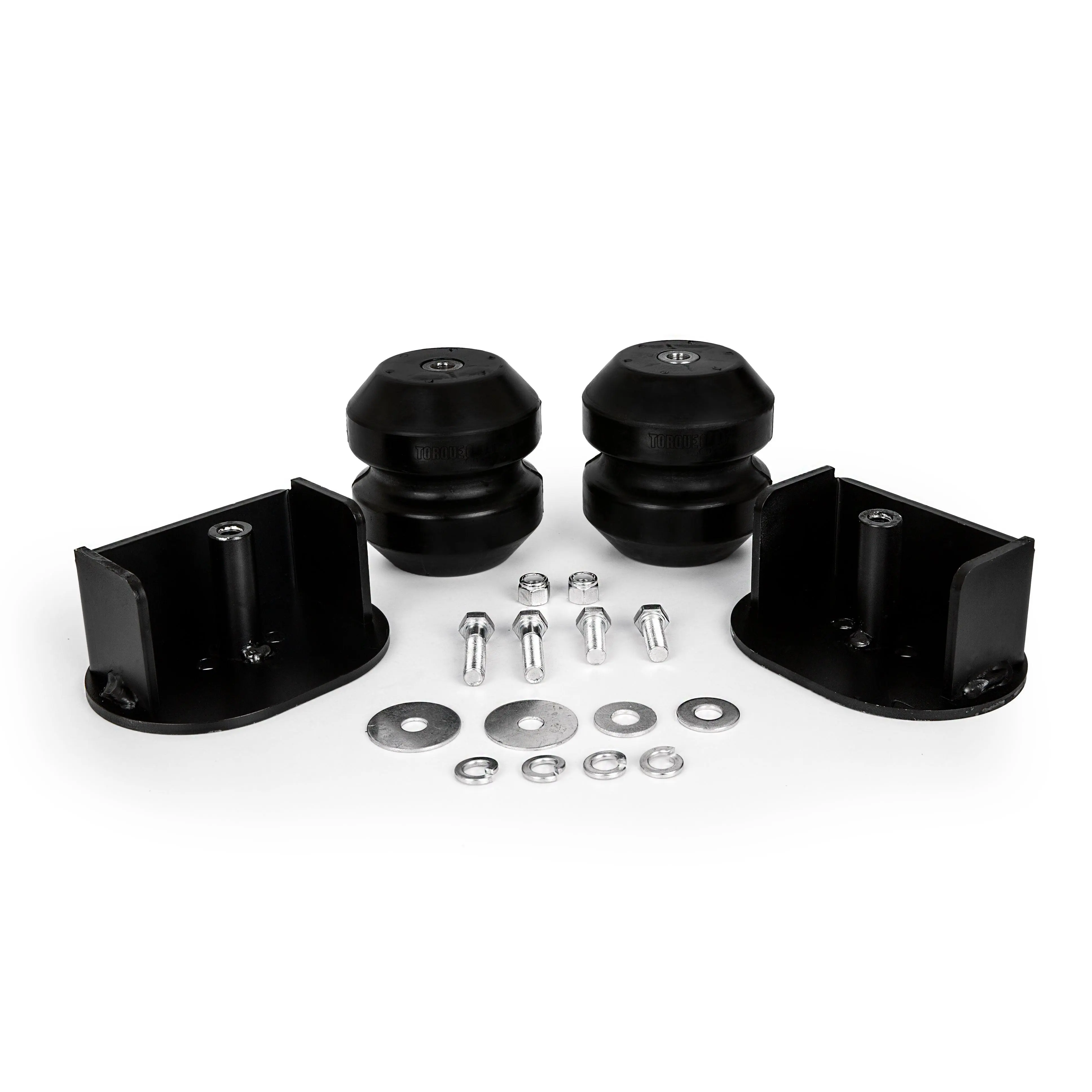 TORQUE Automotive Rear Suspension System Upgrade Kit, Bolt-On Bump Stop Replacement for 2011-2016 Ford F-250 F250 Truck (Replaces Timbren FR250SDG, TR3025) - Heavy Load Compatible