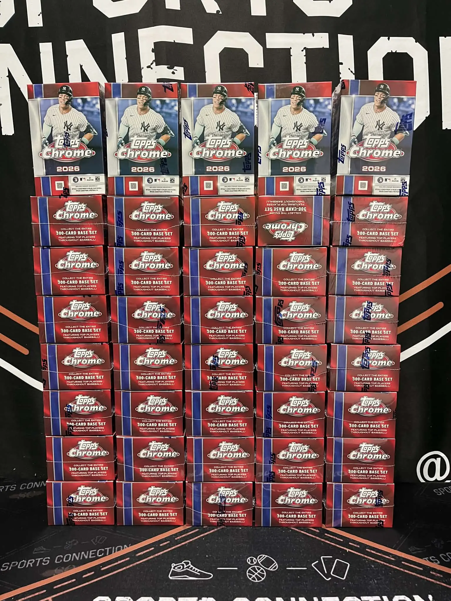 BREAK #8 2026 Topps Chrome Baseball Blaster 40-Box Full Case Break #8 Pick Your Team