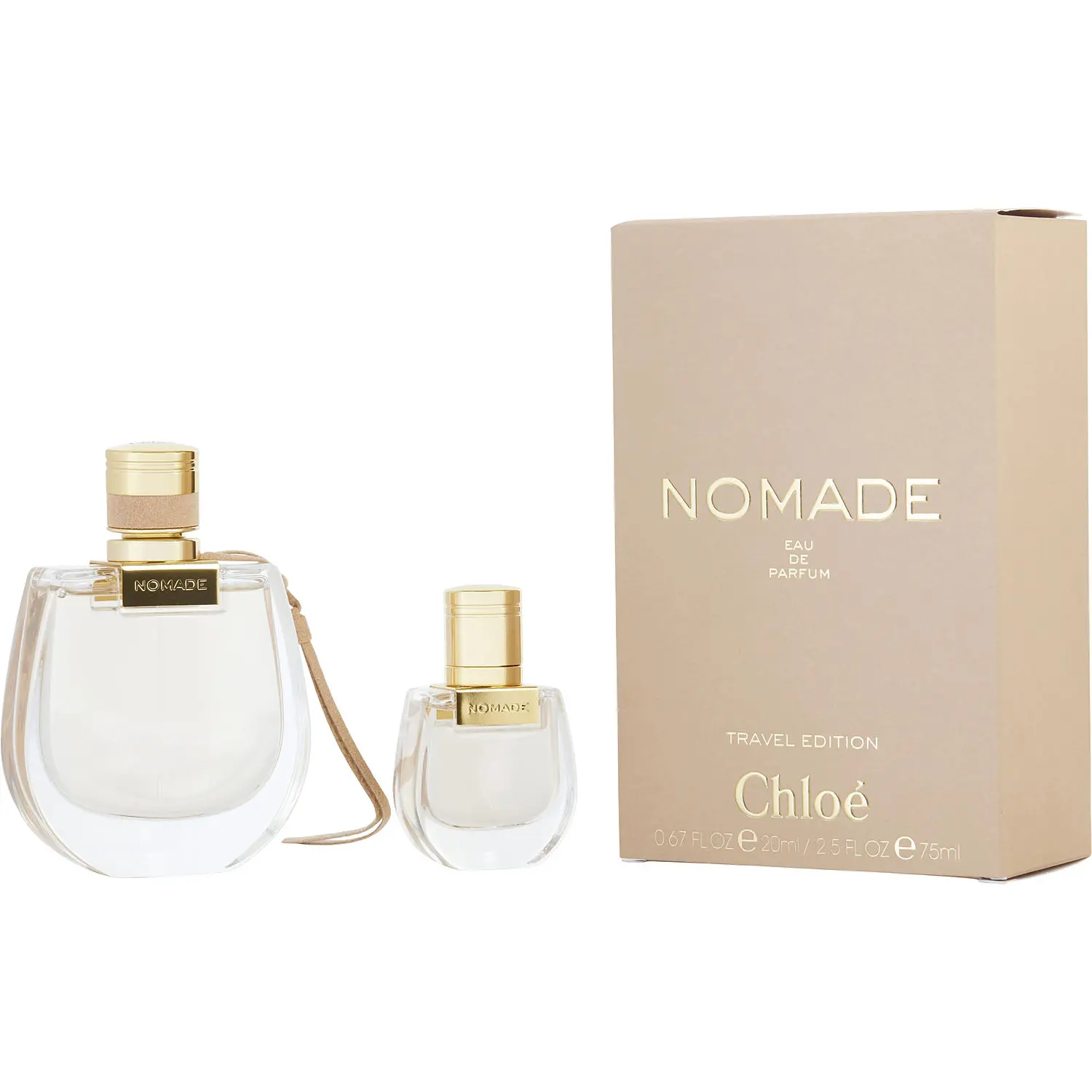 Chloe Nomade Set-Eau De Parfum Spray 2.5 Oz & Eau De Parfum Spray 0.67 Oz For Women Chloe Nomade Set-Eau De Parfum Spray 2.5 Oz & Eau De Parfum Spray 0.67 Oz For Women