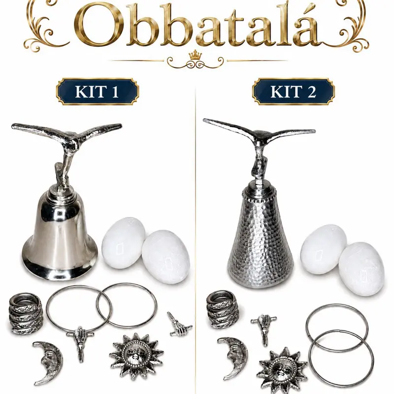 Herramientas de Obbatala Religion Yoruba Santeria Ifa Osha Palo