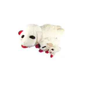 Lamb Chop Classic TV Puppet Character Dog Toy Soft Plush Squeaker Choose Size Mini 6 Regular 10 Jumbo 24 Great Fun for Soft Toy Lovers