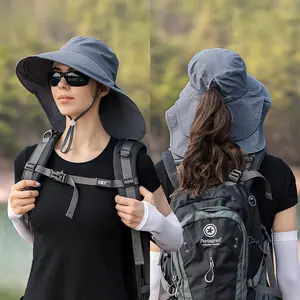 Women's Wide-Brimmed Fisherman Hat - Summer Outdoor Hiking Sun Protection Hat