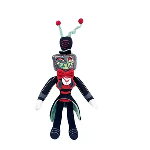 Alastor Plush Adam Hazbined Cos Hotels Soft Stuffed Costume Cute Plushie Figure Hells For Children Kids Christmas Gift for fan