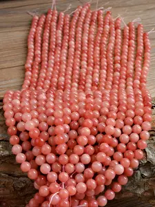Natural Sunstone Loose Beads, 4/6/8/10mm Gemstone Beads, DIY Jewelry Making, Handmade Necklaces Bracelets Earrings, All Seasons