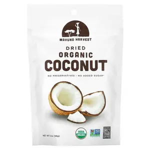 Mavuno Harvest Organic Dried Coconut, 2 oz (56 g)