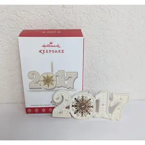 Hallmark 2017 Snowflake Christmas Ornament
