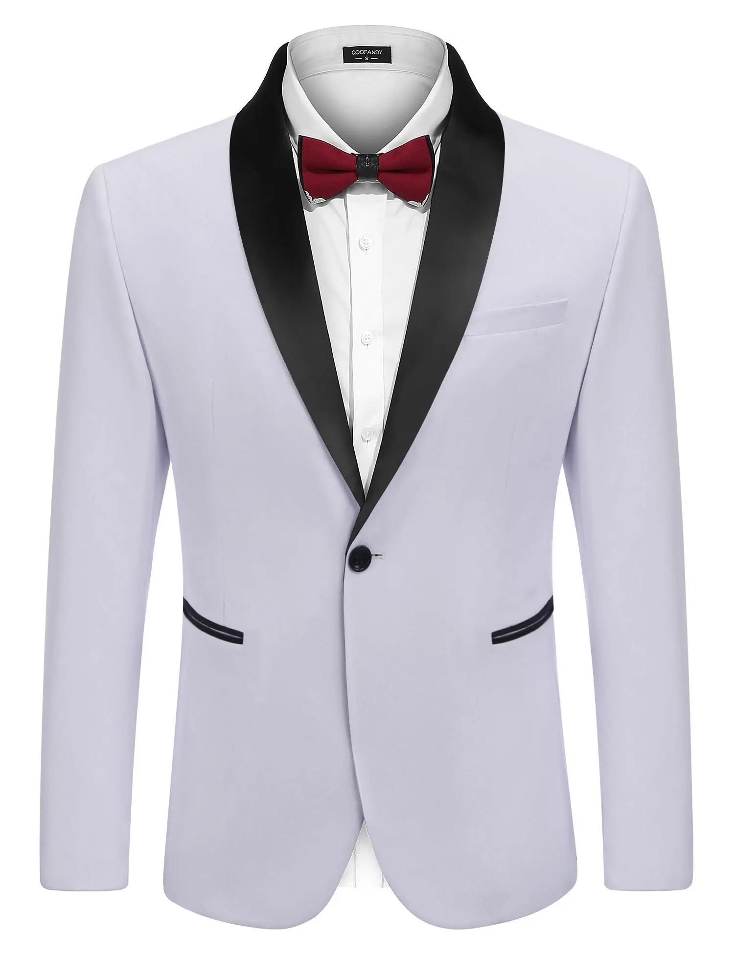 COOFANDY Men's Suit Jacket Slim Fit Casual One Button Blazer Jacket COOFANDY Men's Suit Jacket Slim Fit Casual One Button Blazer Jacket