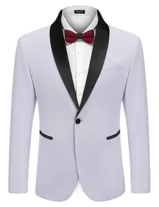 COOFANDY Men's Suit Jacket Slim Fit Casual One Button Blazer Jacket