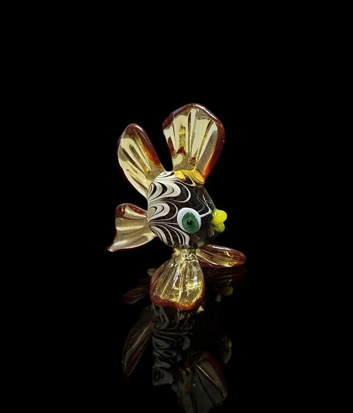 Glass Fish Figurine, Collectible Glass Fish, Murano Quality Gift At A Fraction Of The Price, Handcrafted In Ukraine