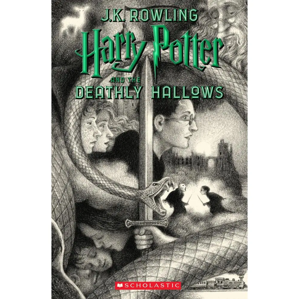 USED Book - Harry Potter and the Deathly Hallows (Harry Potter, Book 7) by Rowling, J. K. (Paperback) - english