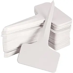100 count 6 x10cm Plastic  T-Type Tags  Garden Labels
