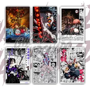 Demon Slayer Anime Art Poster Unframed,  New Collection Anime Poster Unframed, Anime Print, Anime Gift For Fan, Anime Poster, Wall Art, Wall decor, Home Decor, Birthday Gift.