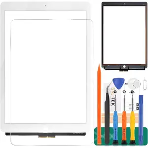 for iPad Pro 12.9 Screen Replacement 1st Gen for iPad A1652 Screen Replacement Touch for iPad Pro 12.9 2015 1st Digitizer Repari Kits A1584 (Without LCD/Display) (White)