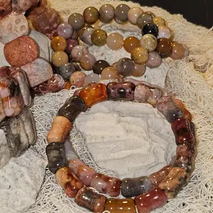Fossilized Coral Bracelet
