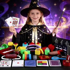 Creative Magic Performance Props Gift Box, Multiple Play Props + Teaching, Enhance Kids' Hands-On and Thinking Skills, Educational Toy Set