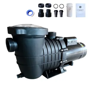 Garvee 1.5HP 2-Speed Pool Pump for Above/In Ground Pools – 220V Self-Priming, 1100W Copper Motor | Ultra Quiet, Energy Efficient | Includes Strainer Basket