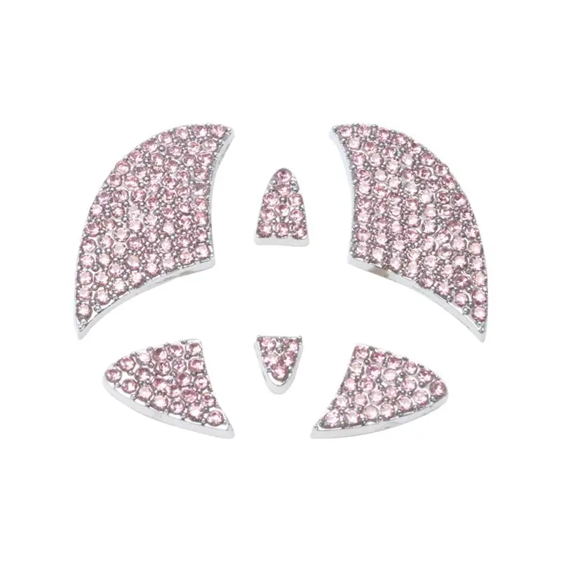 Car Steering Wheel Decorative Sticker, 1 Set Car Steering Wheel Decorative Sticker, Universal Car Interior Decoration Accessories Compatible with Toyo