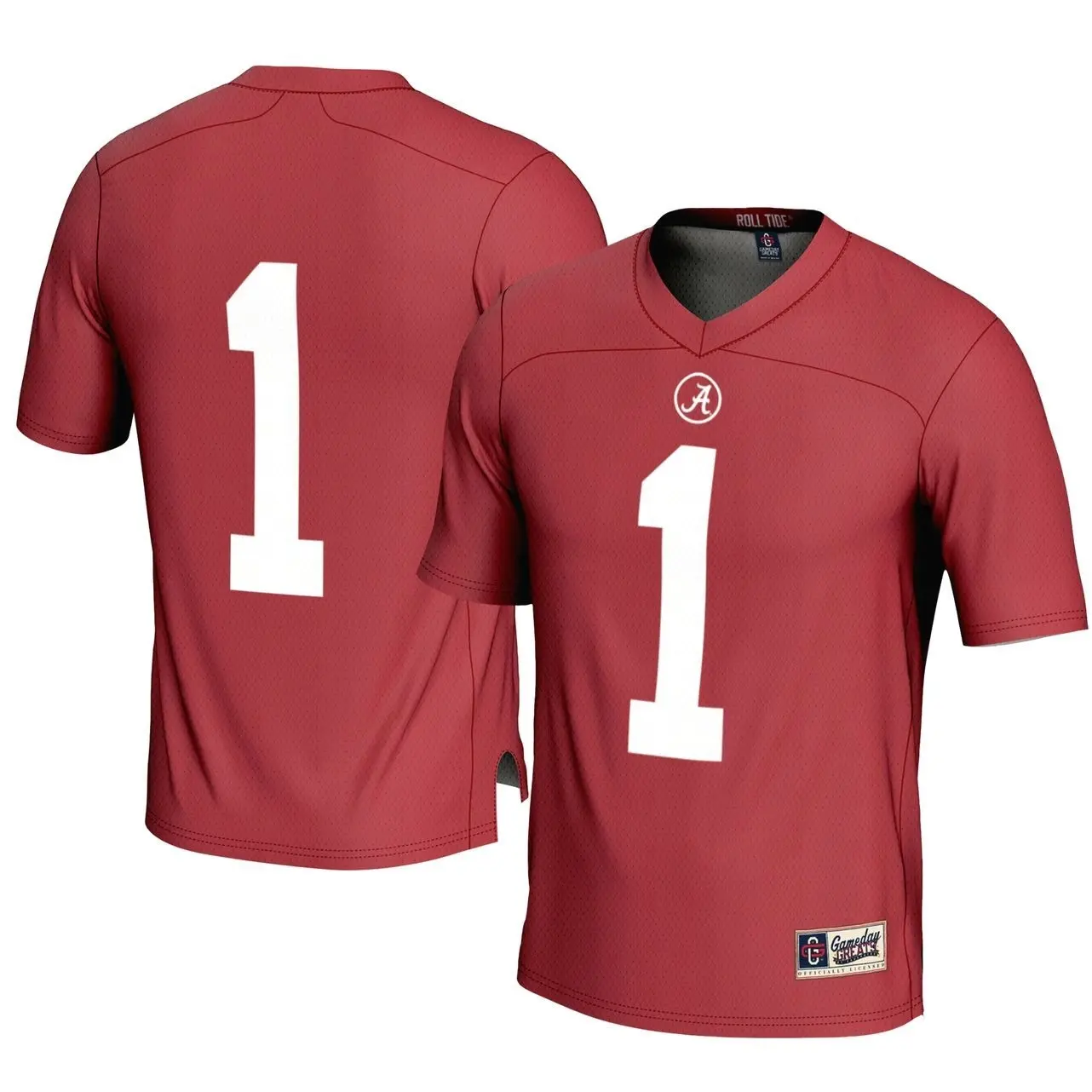 #1 Alabama Crimson Tide GameDay Greats Football Jersey - Crimson