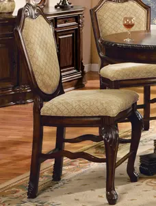 Chateau De Ville Counter Height Table in Espresso 64082