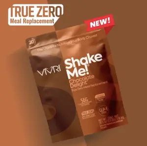 VIVRI ShakeMe! Meal Replacement  (20 servings, CHOCOLATE DELIGHT TRUE ZERO)