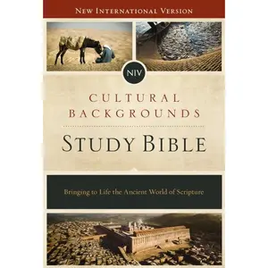 NIV, Cultural Backgrounds Study Bible, Red Letter Edition: Bringing to Life the Ancient World of Scripture