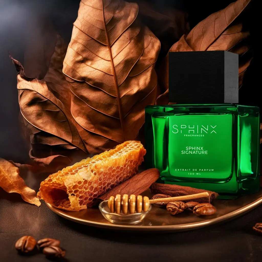 Sphinx Signature for Unisex Extrait de Parfum Woody & Spicy Long-Lasting Fragrance. Sphinx Signature for Unisex Extrait de Parfum Woody & Spicy Long-Lasting Fragrance.
