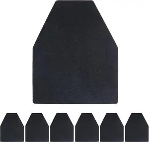 Urinal Mats for Men’s Bathroom – Non-Slip, Splash-Proof Black Pee Pads, 17”x20.5”, Washable & Disposable Floor Protection