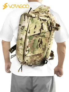 VOTAGOO 13L Sling Bag - CCW Concealed Carry Backpack, EDC Lightweight Crossbody Shoulder Pack for Men & Women