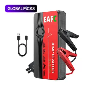 EAFC Portable Car Jump Starter, Emergency Car Battery Charger with Compact Design, Car Accessories for 3L Gasoline Vehicles, Automotive Tool Kit, Car Tool Kit #GLOBAL PICKS