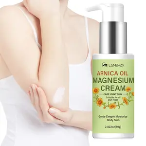 80g - Arnica Cooling Body Cream - 3% Menthol Formula for Muscle Comfort - Eucalyptus & Lavender Refreshment