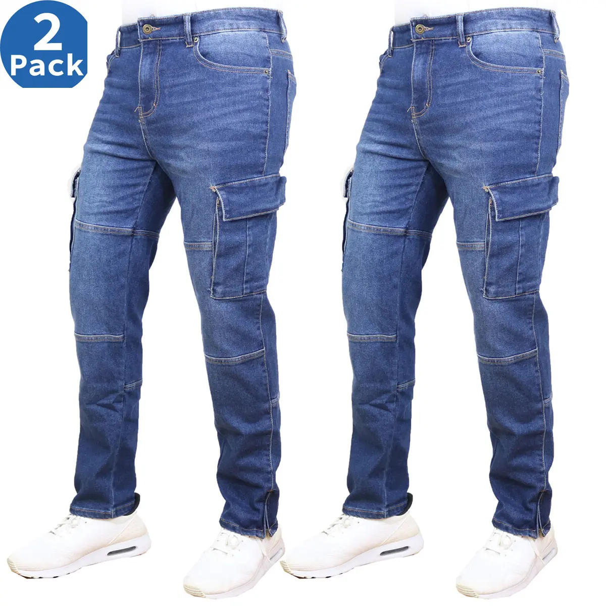 (2 Pack) Dark Wash-Dark Wash