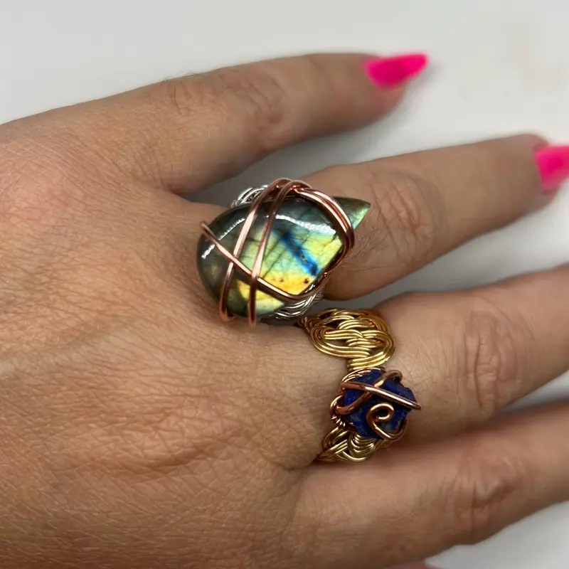 Weave Ring, fixed size, DM your size range for a custom fit Weave Ring, fixed size, DM your size range for a custom fit