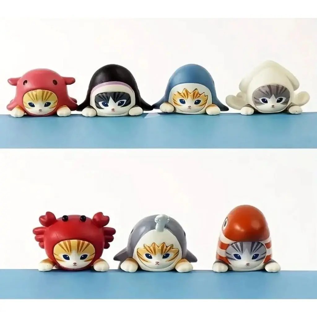 Style Mofusand Hipper Collectible Doll – Kawaii Blind Box Figure for Home Deco