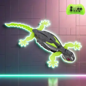 Rechargeable Wall Climbing RC Robot Toy for Kids, Unisex Educational Gift for Boys & Girls Aged 4+, Includes Two Aa Batteries