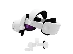 ALPHA DIGITAL Head Strap for Oculus Quest 2, Adjustable Elite Strap Replacement , Enhanced Comfort, Face Pressure-Free VR Accessories, Adjustable and Lightweight