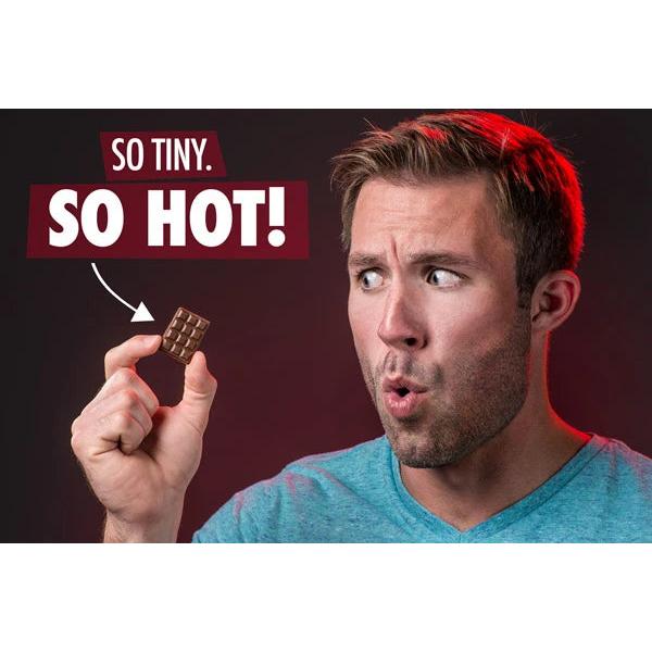 World’s Hottest Chocolate Bar - Spicy Chocolate Snack Bar Candy with Chili Extract