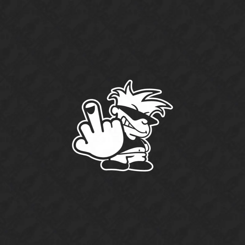 Rebel Sticker – Bold Decal 6x5.5”