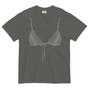 Bikini T | Pepper | Garment-dyed T-shirt