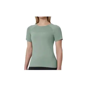 Mondetta Women's Short Sleeve Fitted Active Seamless T-Shirt