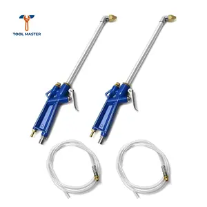 2 Pack Pneumatic Air Blow Gun Cleaning Tool with Hose, High Pressure Engine Degreaser Sprayer for Car Engine, Wheels, Air Vents & Narrow Spaces