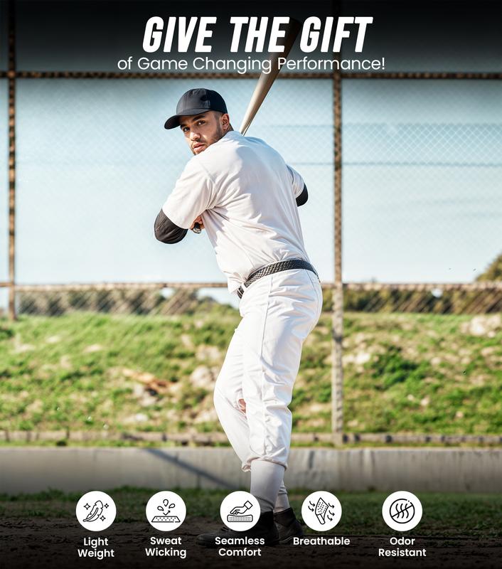 Exxact Sports Home Run Men's Baseball Pants without Piping - Full-Length, Semi-Relaxed Fit, Open-Bottom Adult Baseball Pants - (Grey)