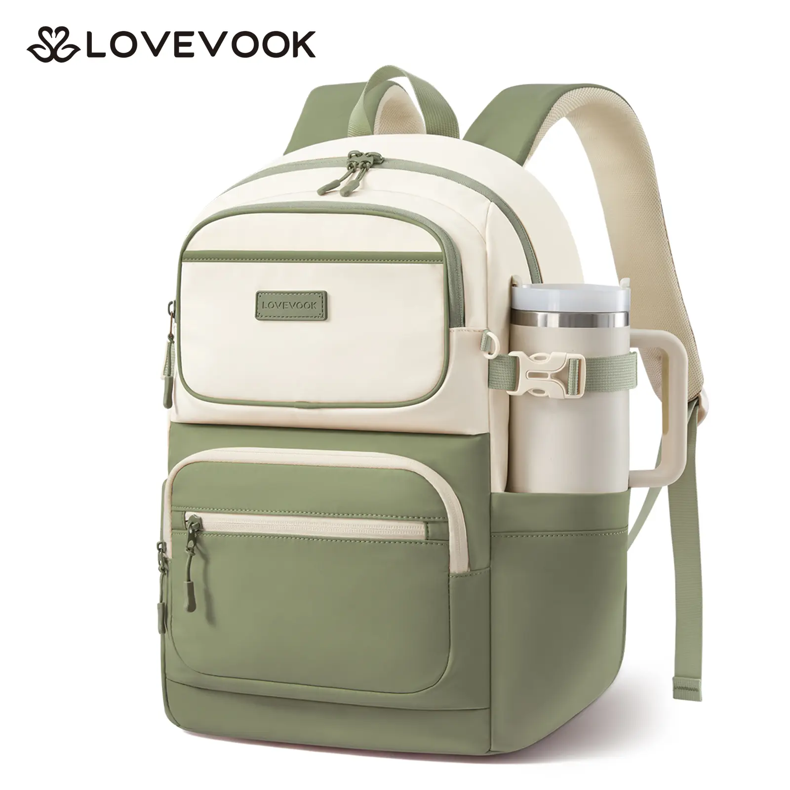 Beige-pea Green