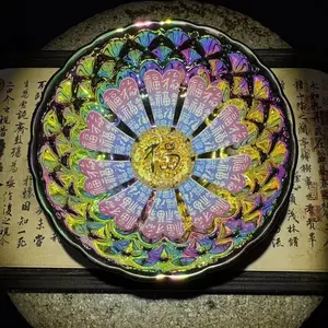 High-end tea cup and tea set (Colorful Dream Golden Baifu Cup) Master Cup